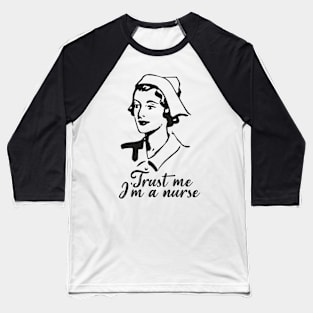 Nurse Baseball T-Shirt